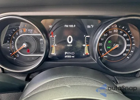 2020 Jeep Wrangler Unlimited Sport из США, поврежденный, VIN 1C4HJXDG2LW332006